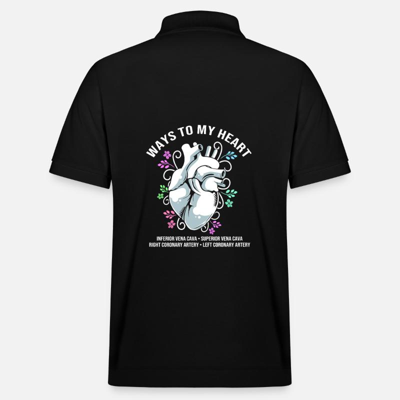 Médecin MFA - Polo PREPSTER bio Stanley/Stella Unisexe - noir