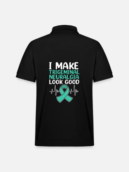 Trigeminal neuralgia - Stanley/Stella Unisex Organic Polo Shirt PREPSTER - black
