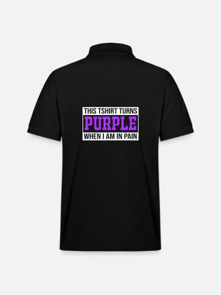 Fibro Fibromyalgie - Polo PREPSTER bio Stanley/Stella Unisexe - noir