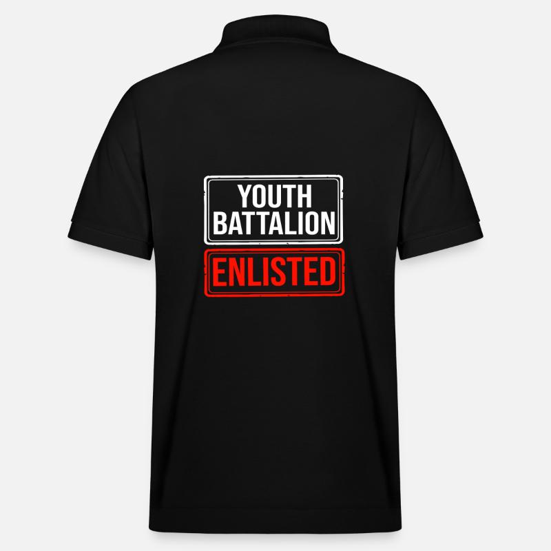 Mormons - Polo PREPSTER bio Stanley/Stella Unisexe - noir