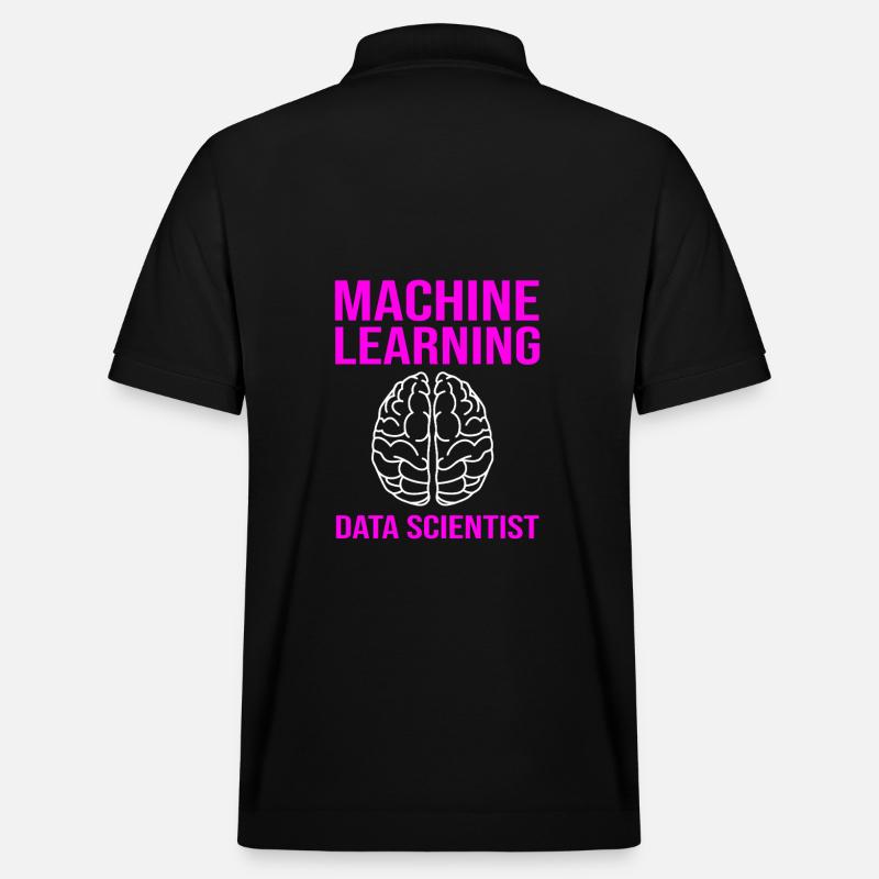 Coder Programmer GPT - Stanley/Stella Unisex Organic Polo Shirt PREPSTER - black