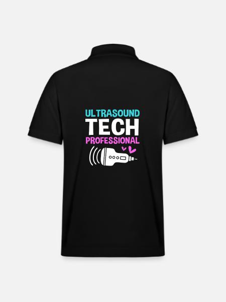 Ultrasonic Technician Ultrasonic Technician - Stanley/Stella Unisex Organic Polo Shirt PREPSTER - black