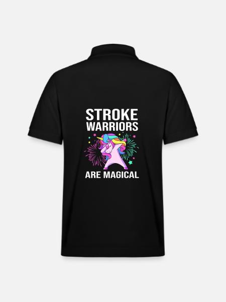 Stroke Stroke - Stanley/Stella Unisex Organic Polo Shirt PREPSTER - black