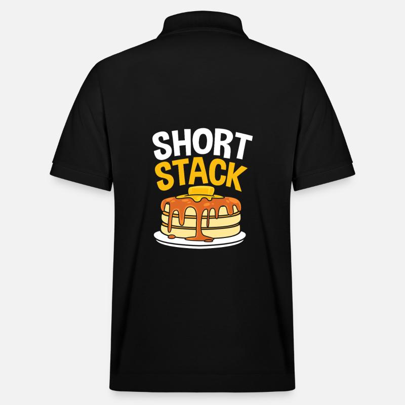 Crêpe - Polo PREPSTER bio Stanley/Stella Unisexe - noir