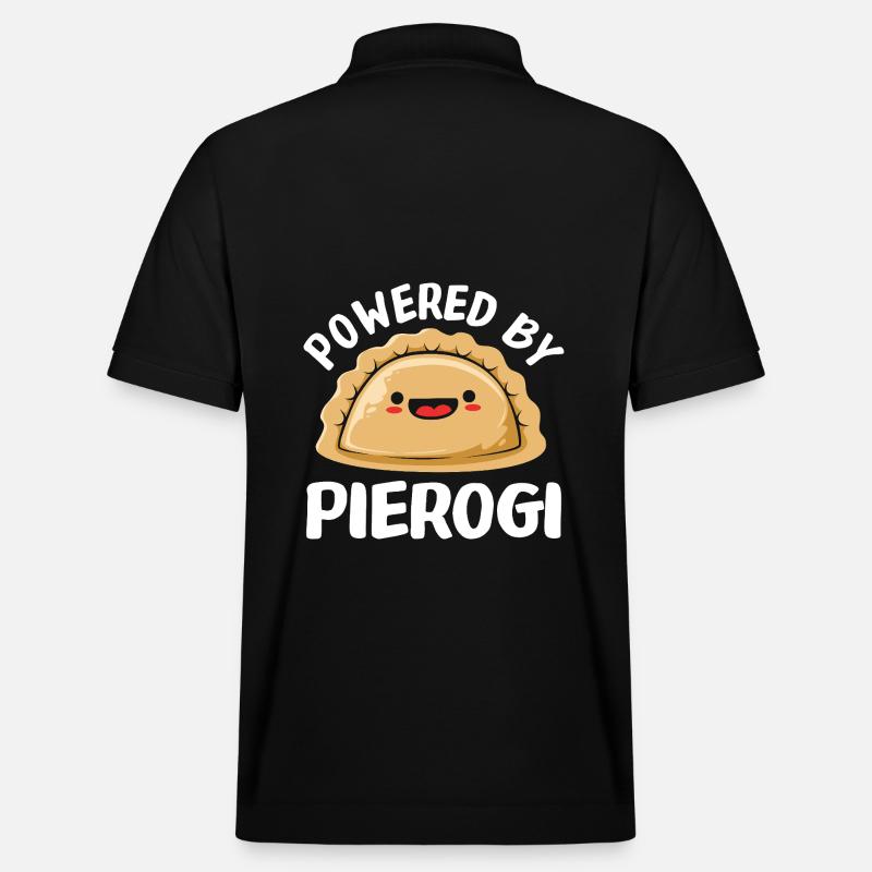Pierogi Polen Polnisch - Stanley/Stella Unisex Bio-Poloshirt PREPSTER - Schwarz