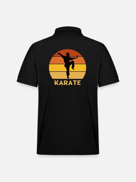 Karate, Karate-Fan, mach Karate - Stanley/Stella Unisex Bio-Poloshirt PREPSTER - Schwarz