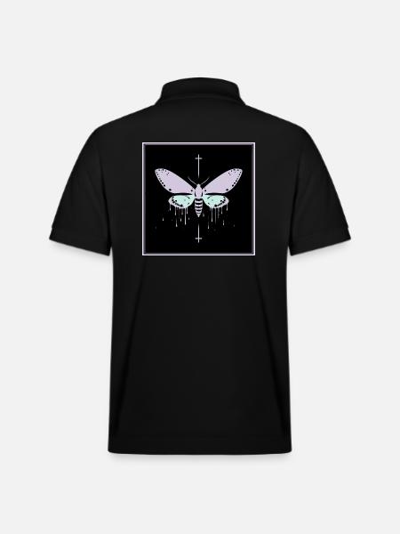Ätherisches Flüstern in Minze und Lavendel - Stanley/Stella Unisex Bio-Poloshirt PREPSTER - Schwarz