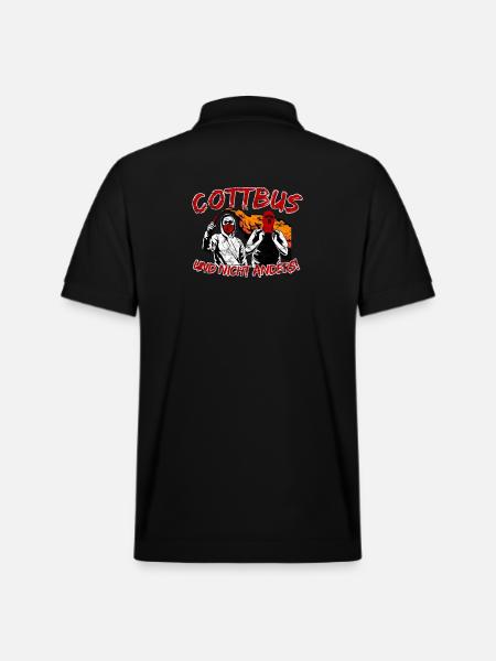 Cottbus und nicht anders UPDATE - Stanley/Stella Unisex Bio-Poloshirt PREPSTER - Schwarz