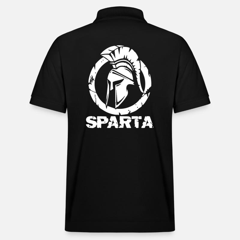 Sparta Helmsilhouette - Stanley/Stella Unisex Bio-Poloshirt PREPSTER - Schwarz