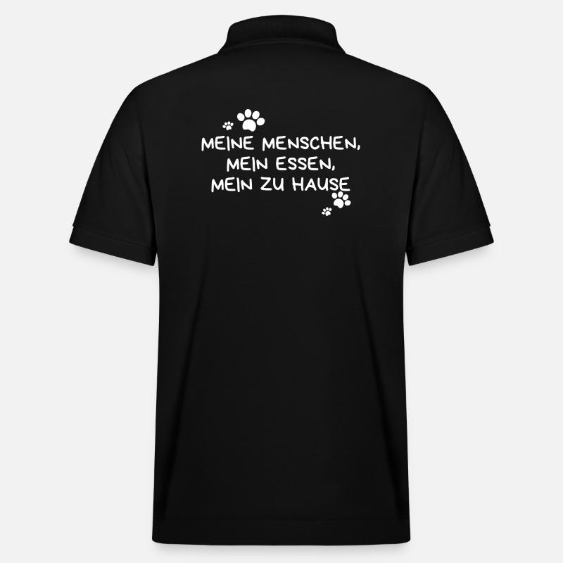 Haustier Witz - Stanley/Stella Unisex Bio-Poloshirt PREPSTER - Schwarz
