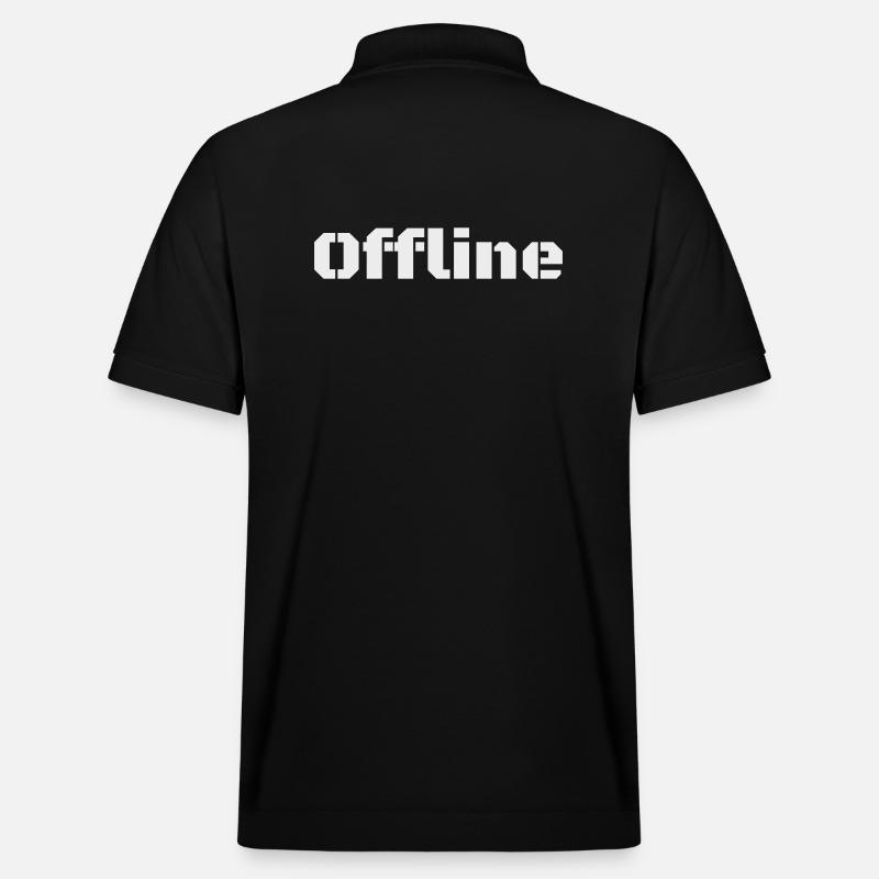Offline - Stanley/Stella Unisex Bio-Poloshirt PREPSTER - Schwarz