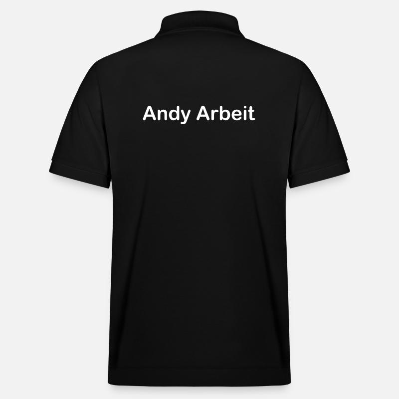 Andy Arbeit - Stanley/Stella Unisex Bio-Poloshirt PREPSTER - Schwarz
