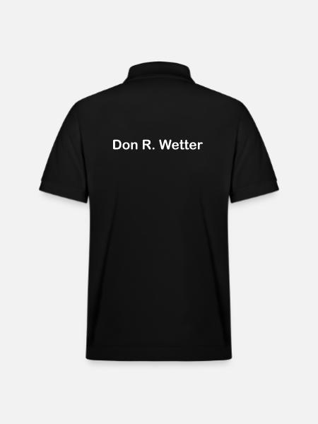 Don R. Wetter - Stanley/Stella Unisex Bio-Poloshirt PREPSTER - Schwarz
