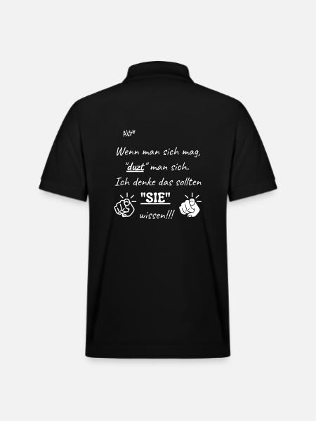 Mögen - Stanley/Stella Unisex Bio-Poloshirt PREPSTER - Schwarz