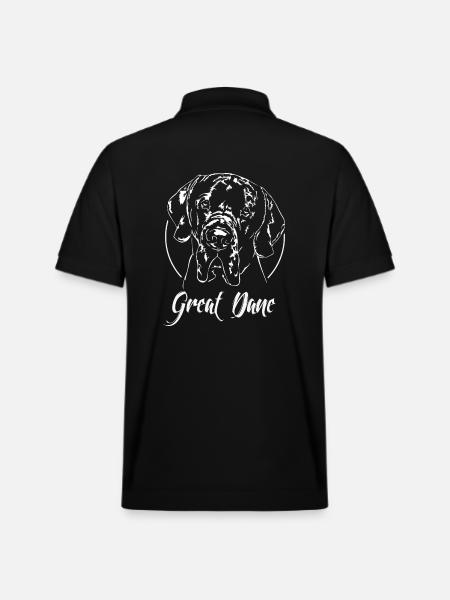 GREAT DANE - Stanley/Stella Unisex Organic Polo Shirt PREPSTER - black