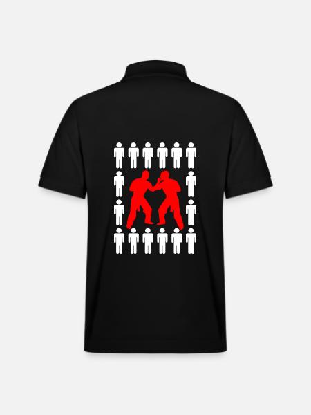 Krav Maga - Polo PREPSTER bio Stanley/Stella Unisexe - noir