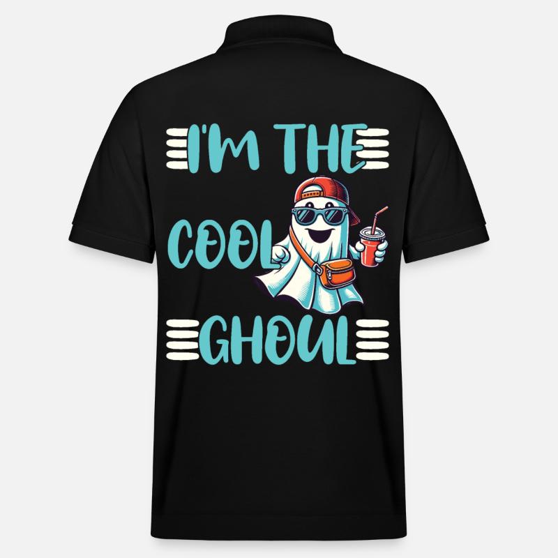 Ich Bin Der Coole Geist - Stanley/Stella Unisex Bio-Poloshirt PREPSTER - Schwarz