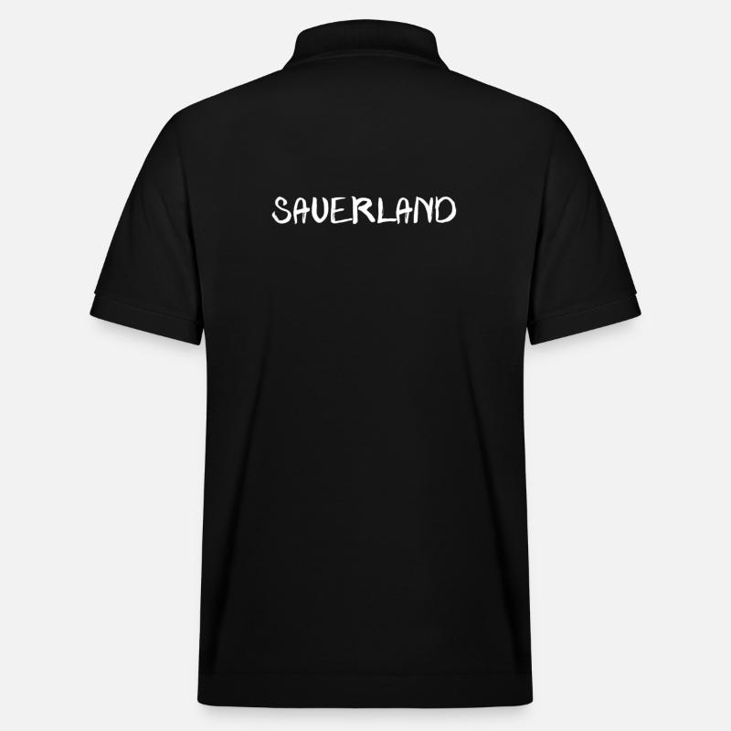 echt.SAUERLAND pur witt R - Stanley/Stella Unisex Bio-Poloshirt PREPSTER - Schwarz