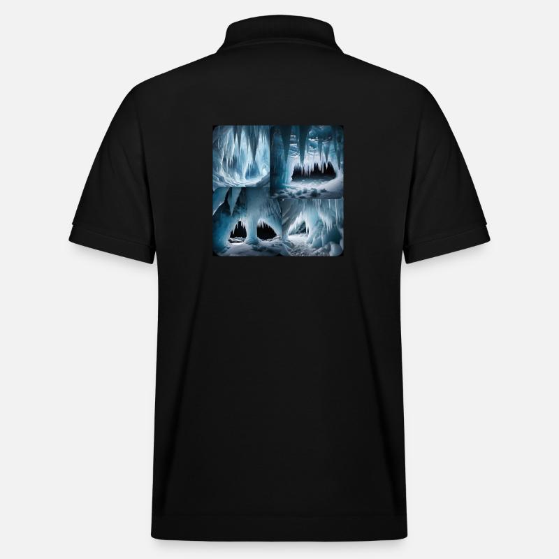 Grotte de glace - Polo PREPSTER bio Stanley/Stella Unisexe - noir