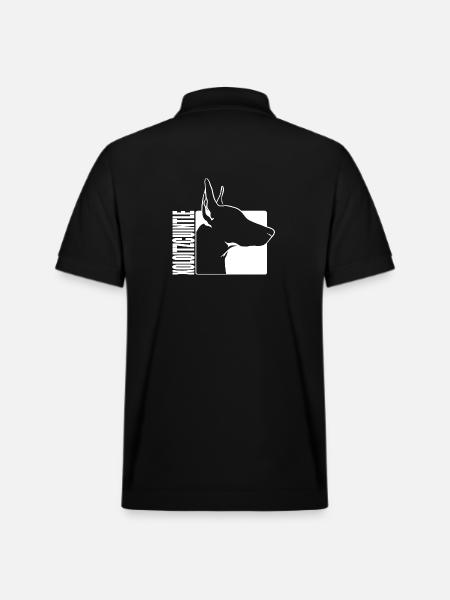 Xoloitzcuintle Profile Dog Dogs Wilsigns - Stanley/Stella Unisex Organic Polo Shirt PREPSTER - black