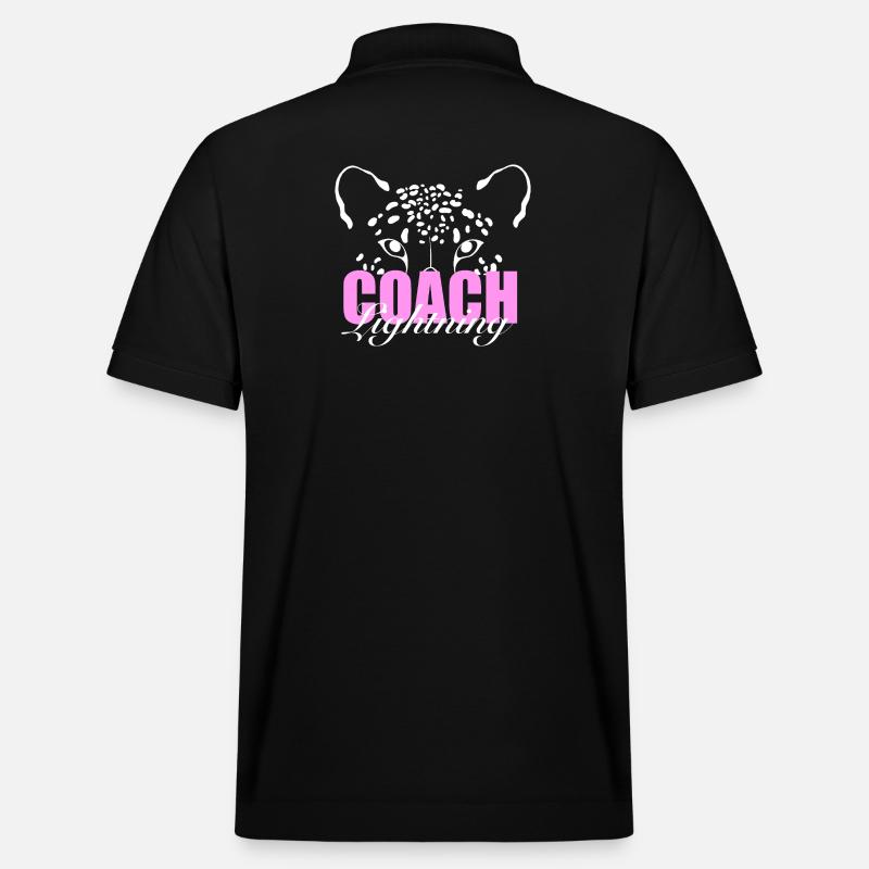 Lightning Coaches T-Shirt - Stanley/Stella Unisex Bio-Poloshirt PREPSTER - Schwarz