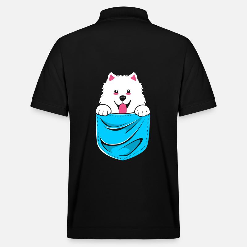 Samoyède - Polo PREPSTER bio Stanley/Stella Unisexe - noir