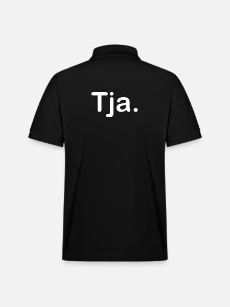 Tja. - Stanley/Stella Unisex Bio-Poloshirt PREPSTER - Schwarz
