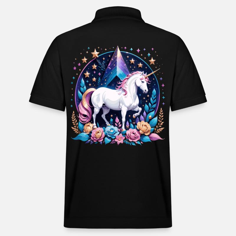 Licorne - Polo PREPSTER bio Stanley/Stella Unisexe - noir