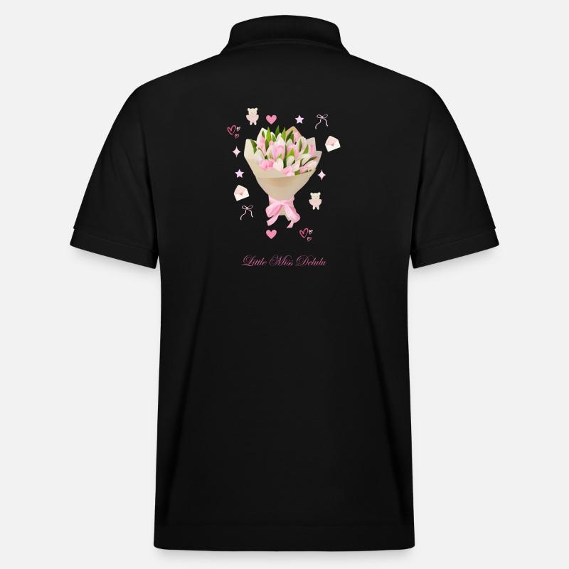 Bouquet - Stanley/Stella Unisex Bio-Poloshirt PREPSTER - Schwarz