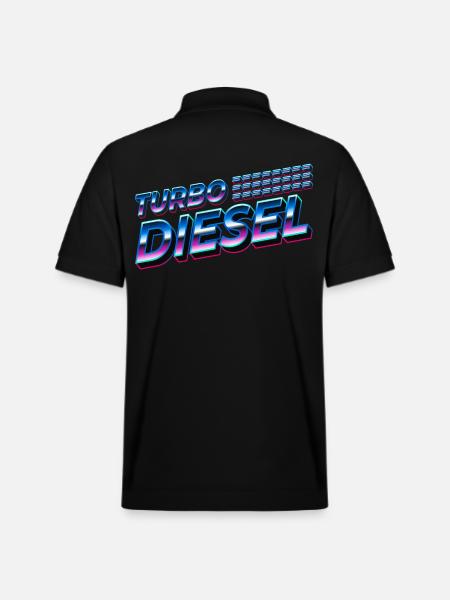 Turbo Diesel - Stanley/Stella Unisex Organic Polo Shirt PREPSTER - black