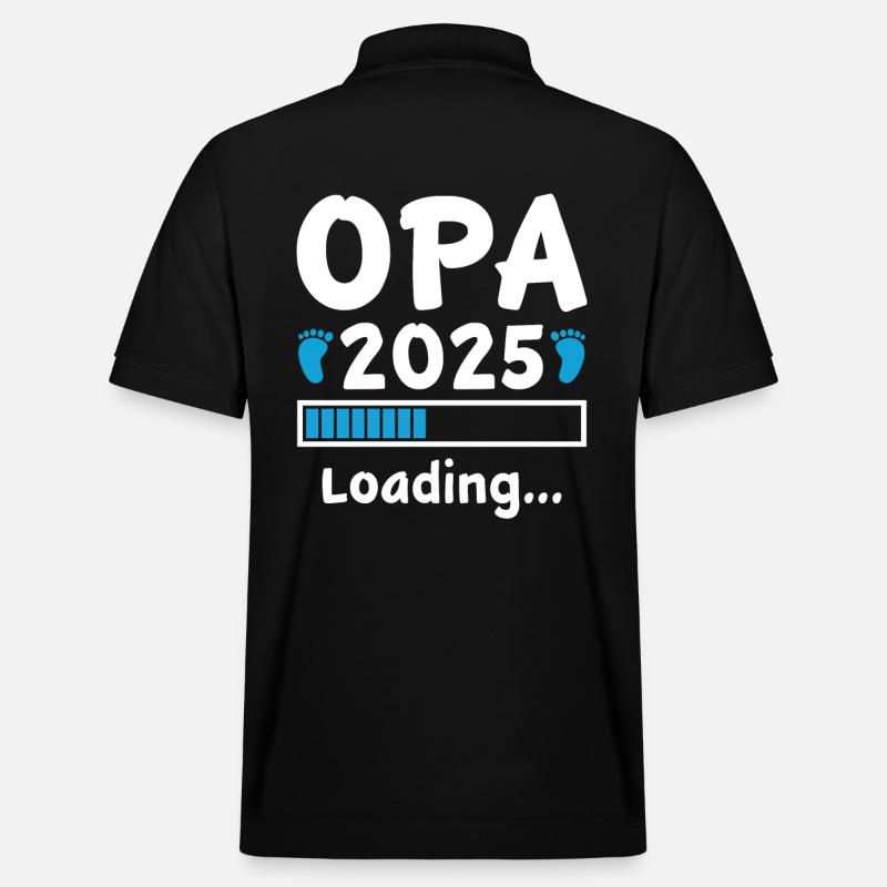 Opa 2025 Loading - Stanley/Stella Unisex Bio-Poloshirt PREPSTER - Schwarz