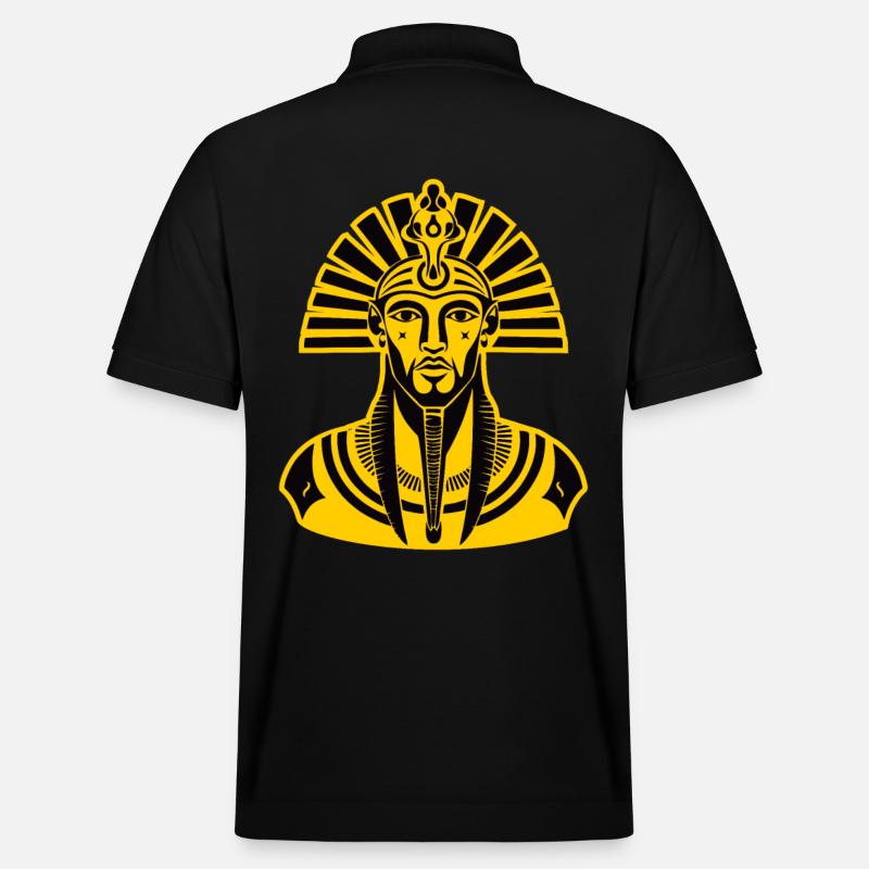 Un pharaon d’or - Polo PREPSTER bio Stanley/Stella Unisexe - noir