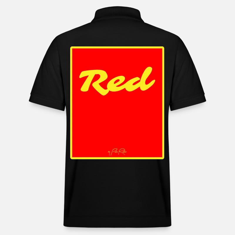 Rot - Stanley/Stella Unisex Bio-Poloshirt PREPSTER - Schwarz
