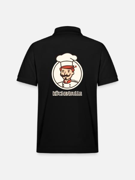 Cuisines Bull Cook - Polo PREPSTER bio Stanley/Stella Unisexe - noir