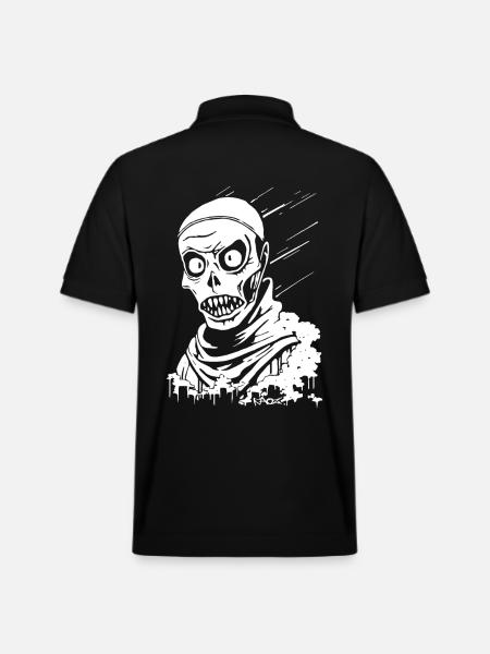 Creature of the Night: Vampire - Stanley/Stella Unisex Organic Polo Shirt PREPSTER - black