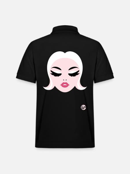 Schönes Mädchen - Stanley/Stella Unisex Bio-Poloshirt PREPSTER - Schwarz