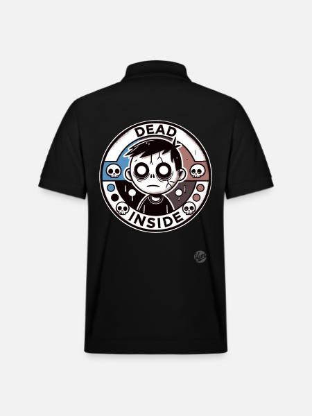 Zombie Boy: Dead Inside - Stanley/Stella Unisex Organic Polo Shirt PREPSTER - black