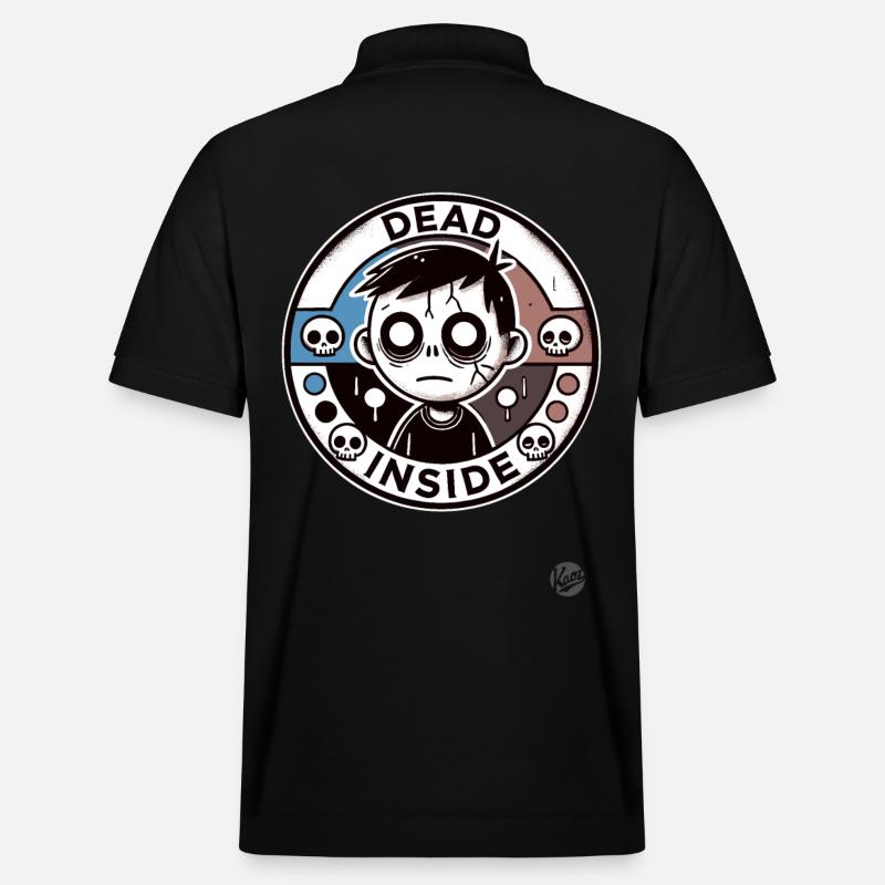Zombie-Junge: Innerlich tot - Stanley/Stella Unisex Bio-Poloshirt PREPSTER - Schwarz