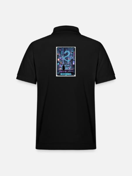 Neo-Dragon Chronicles - Stanley/Stella Unisex Organic Polo Shirt PREPSTER - black