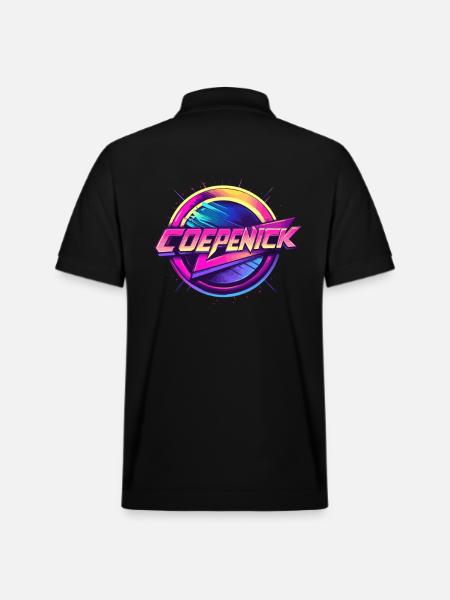 Berlin Köpenick Souvenir Cöpenick Retro-Style - Stanley/Stella Unisex Organic Polo Shirt PREPSTER - black