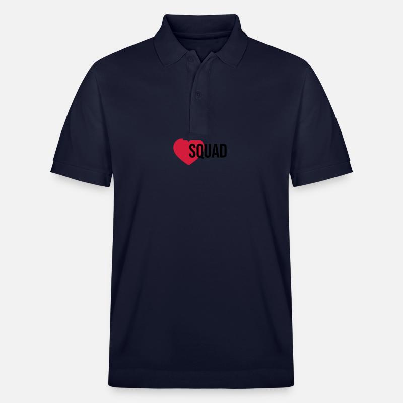 Squad Herz - Stanley/Stella Unisex Bio-Poloshirt PREPSTER - Navy