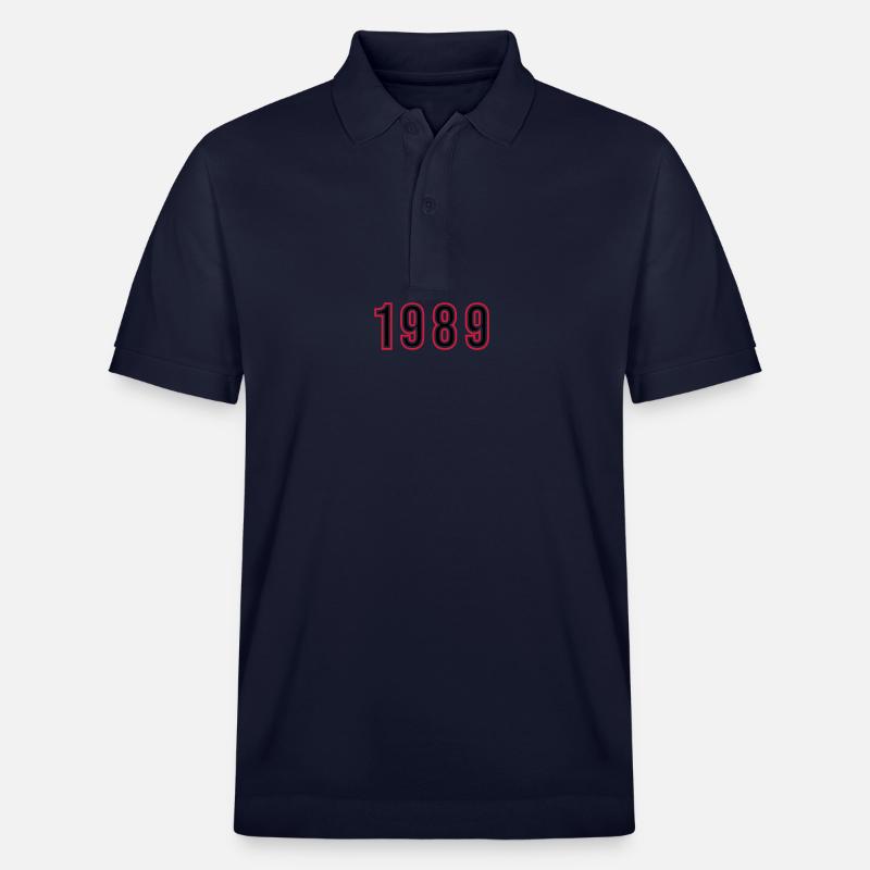 1989 Numéro de l’année - Polo PREPSTER bio Stanley/Stella Unisexe - bleu marine