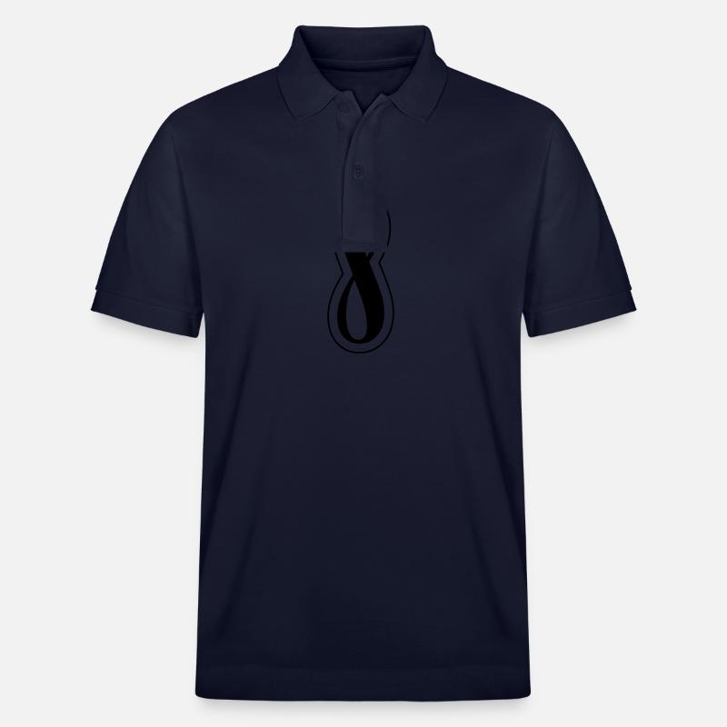 8 Symbole numérique - Polo PREPSTER bio Stanley/Stella Unisexe - bleu marine