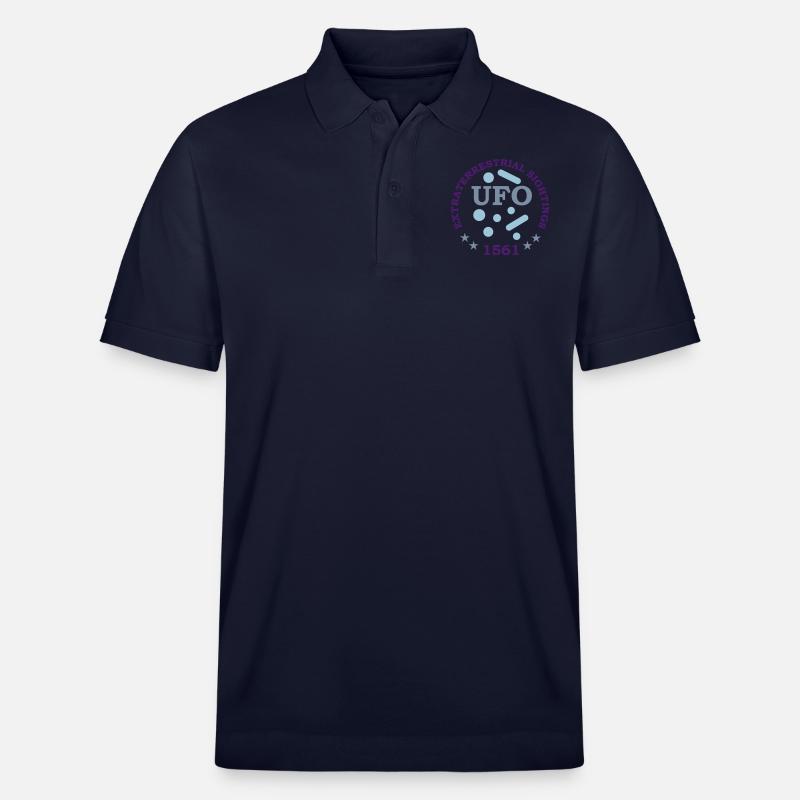UFO Sichtung 1561 Nürnberg - Stanley/Stella Unisex Bio-Poloshirt PREPSTER - Navy