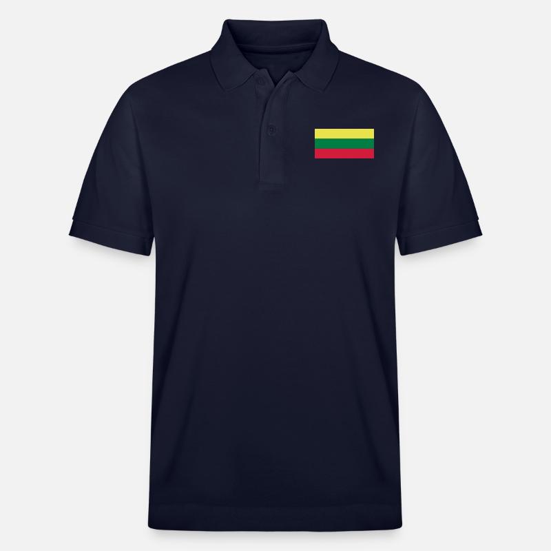 Lithuania - Stanley/Stella Unisex Bio-Poloshirt PREPSTER - Navy