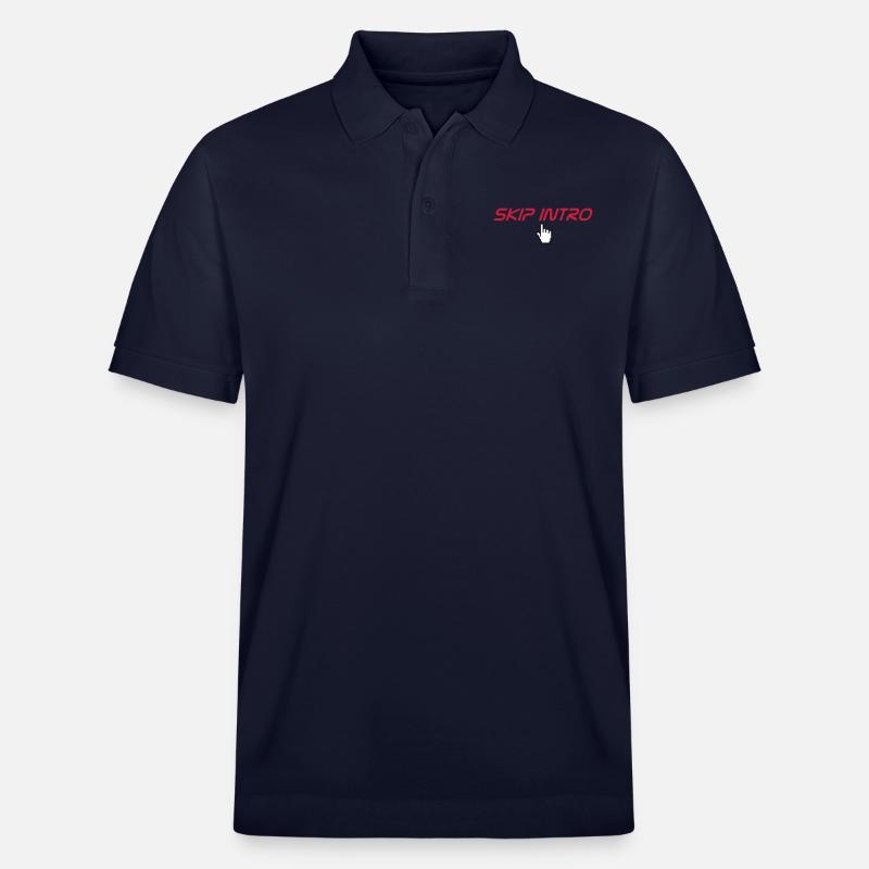 skip intro - Polo PREPSTER bio Stanley/Stella Unisexe - bleu marine