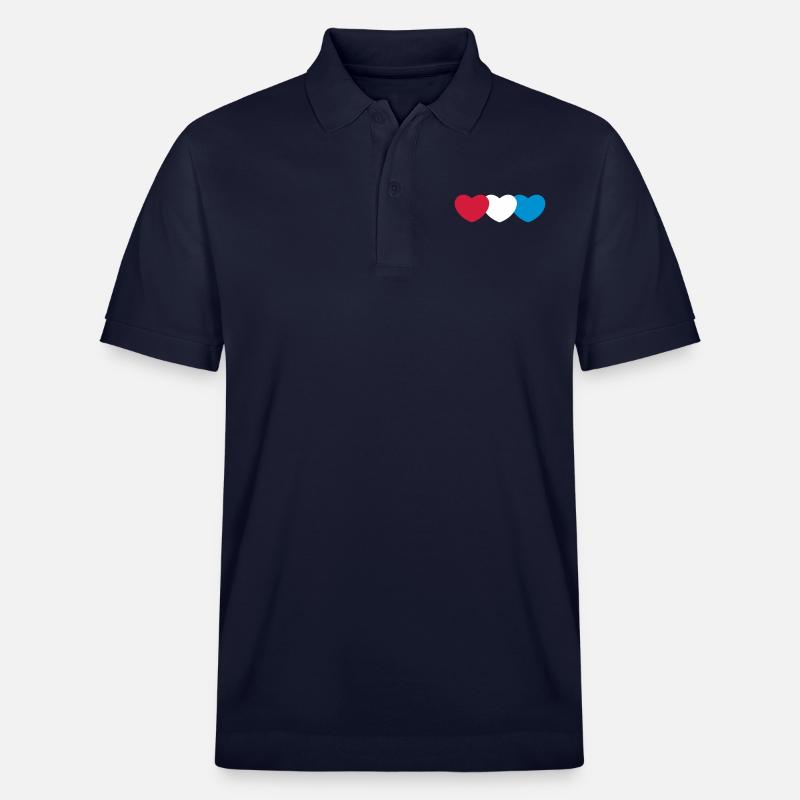 Frankreichs Herz - Stanley/Stella Unisex Bio-Poloshirt PREPSTER - Navy