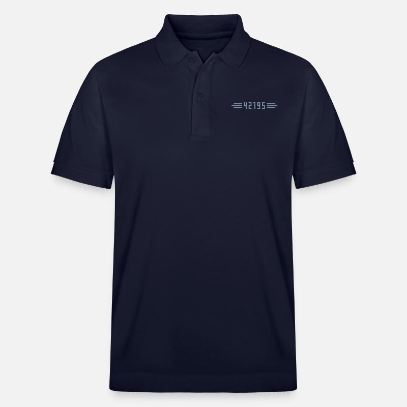 Marathon 42195 Meter - Stanley/Stella Unisex Bio-Poloshirt PREPSTER - Navy
