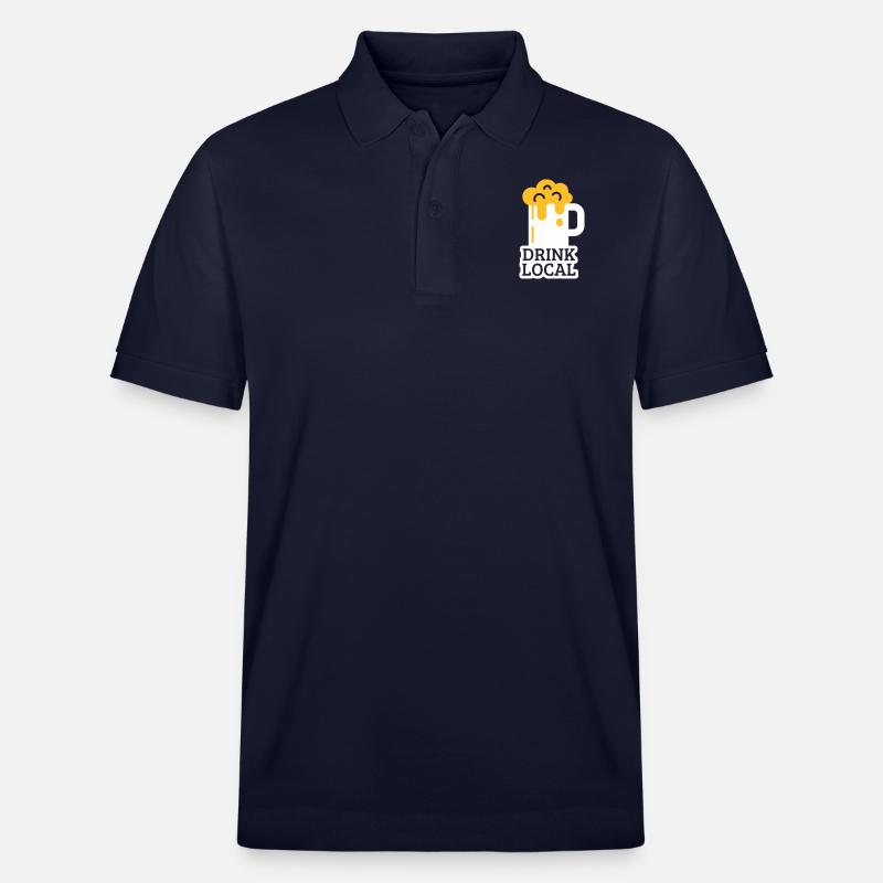 drink local - Stanley/Stella Unisex Bio-Poloshirt PREPSTER - Navy