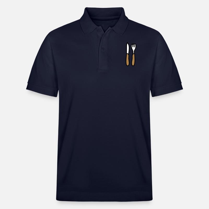 Eßbesteck - Stanley/Stella Unisex Bio-Poloshirt PREPSTER - Navy